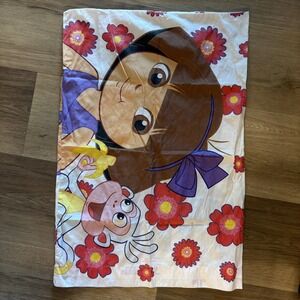 Vintage Nickelodeon Dora the Explorer Standard Size Pillow Case Pink